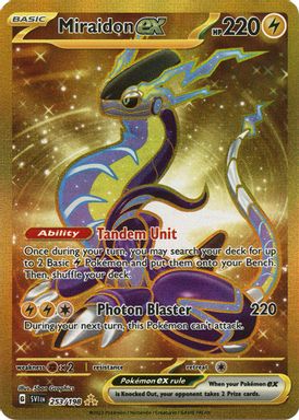 Miraidon EX — Hyper Rare card image