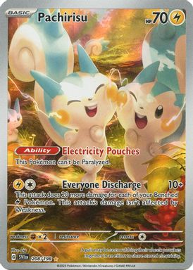 Pachirisu — Illustration Rare card image