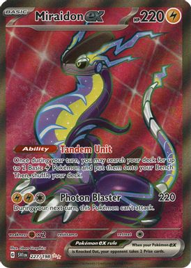 Miraidon EX — Ultra Rare card image