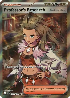 Professor's Research — Ultra Rare card image