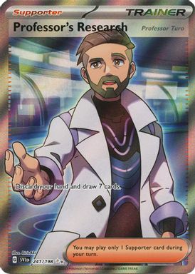 Professor's Research — Ultra Rare card image
