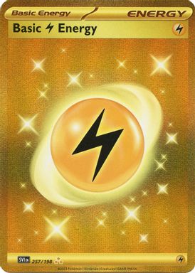 Basic Lightning Energy — Hyper Rare card image