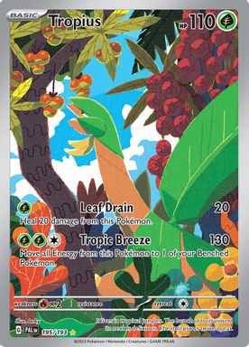Tropius — Illustration Rare card image