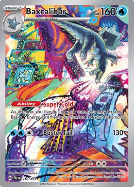 Baxcalibur — Illustration Rare card image