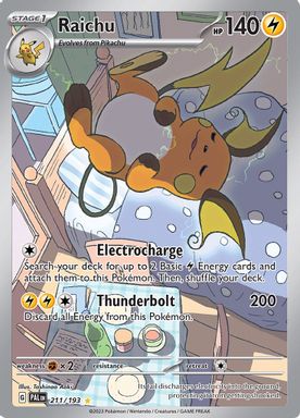 Raichu — Illustration Rare card image