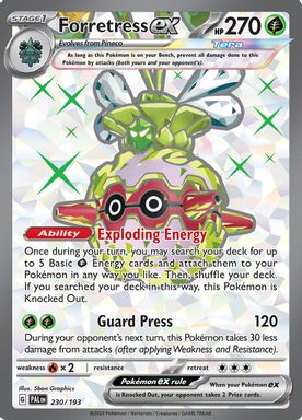Forretress EX — Ultra Rare card image