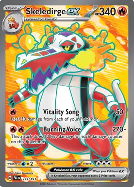 Skeledirge EX — Ultra Rare card image