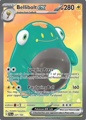 Bellibolt EX — Ultra Rare card image