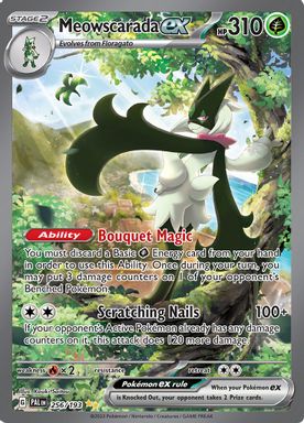 Meowscarada EX — Special Illustration Rare card image