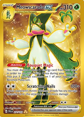 Meowscarada EX — Hyper Rare card image