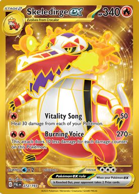 Skeledirge EX — Hyper Rare card image