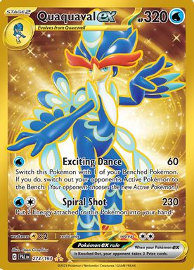 Quaquaval EX — Hyper Rare card image