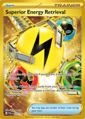Superior Energy Retrieval — Hyper Rare card image