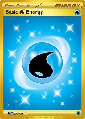 Basic Water Energy — Hyper Rare card image