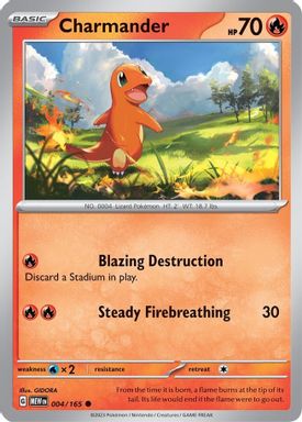 Charmander card image