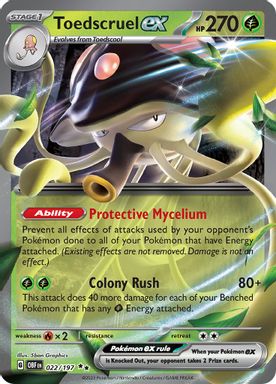 Toedscruel EX card image