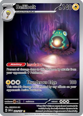 Bellibolt — Illustration Rare card image