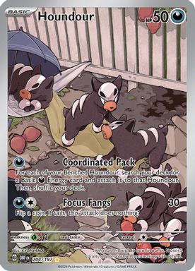 Houndour — Illustration Rare card image