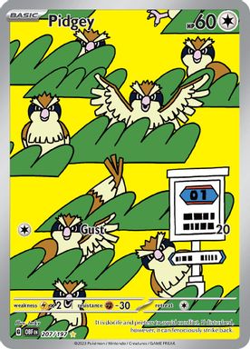 Pidgey — Illustration Rare card image