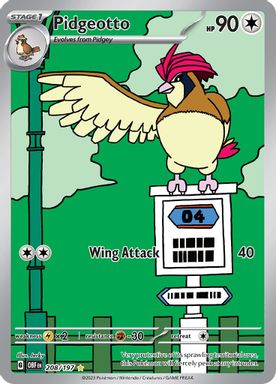 Pidgeotto — Illustration Rare card image