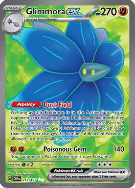 Glimmora EX — Ultra Rare card image