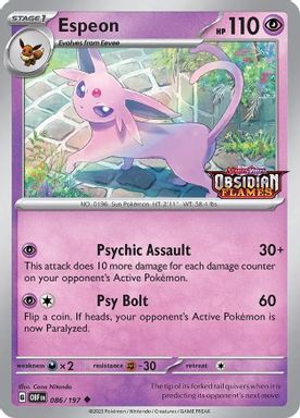 Espeon — Best Buy Exclusive card image