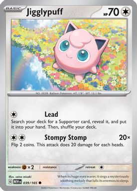 Jigglypuff — Reverse Holo card image