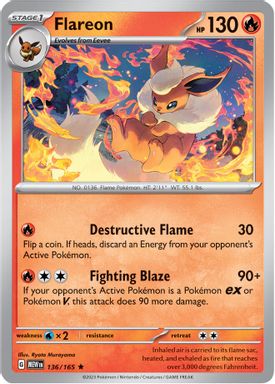Flareon — Reverse Holo card image