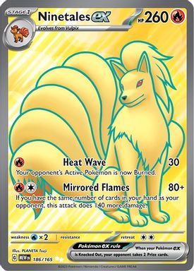 Ninetales EX — Ultra Rare card image
