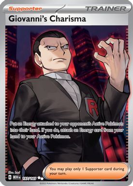 Giovanni's Charisma — Ultra Rare card image