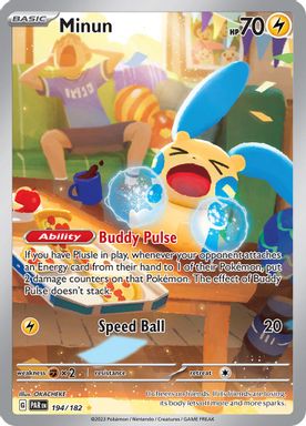Minun — Illustration Rare card image