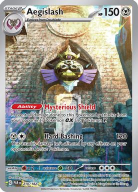 Aegislash — Illustration Rare card image