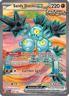 Sandy Shocks EX — Ultra Rare card image