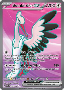 Bombirdier EX — Ultra Rare card image