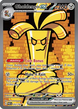 Gholdengo EX — Special Illustration Rare card image