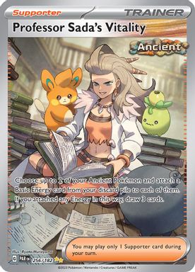 Professor Sada's Vitality — Special Illustration Rare card image