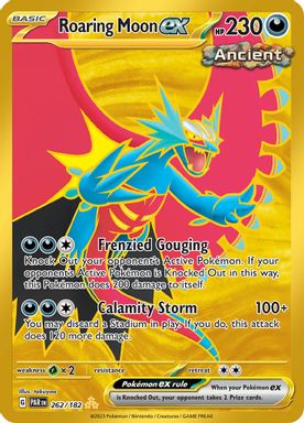 Roaring Moon EX — Hyper Rare card image