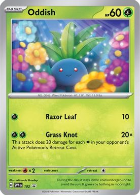 Oddish — Paradox Rift Marketing Kit card image