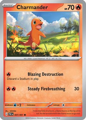 Charmander — Reverse Holo card image