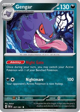 Gengar — Reverse Holo card image