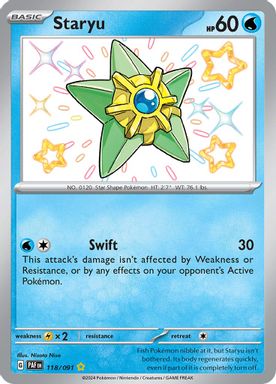 Staryu — Shiny Rare card image
