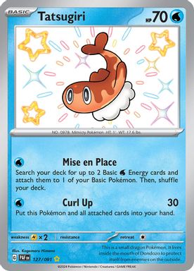 Tatsugiri — Shiny Rare card image