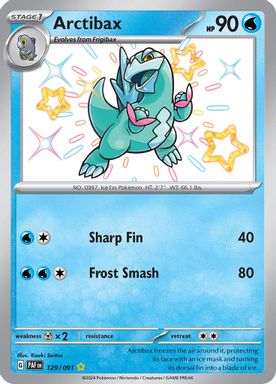 Arctibax — Shiny Rare card image
