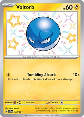 Voltorb — Shiny Rare card image