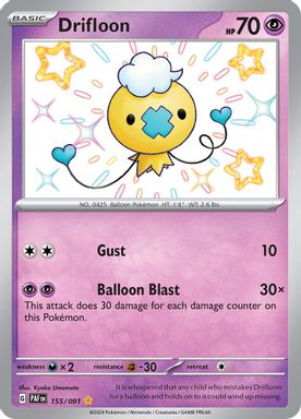Drifloon — Shiny Rare card image