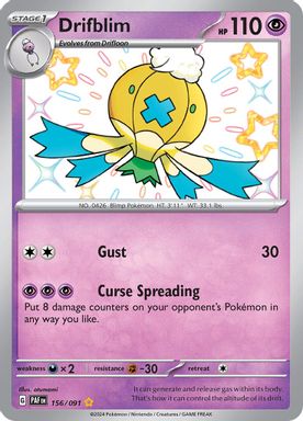 Drifblim — Shiny Rare card image
