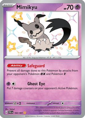 Mimikyu — Shiny Rare card image
