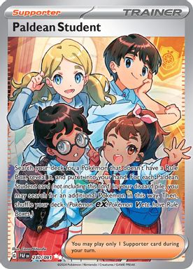 Paldean Student — Ultra Rare card image