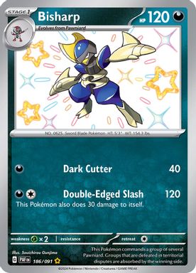 Bisharp — Shiny Rare card image