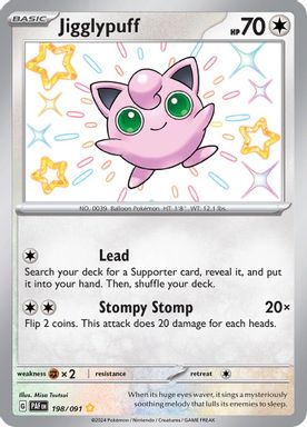 Jigglypuff — Shiny Rare card image